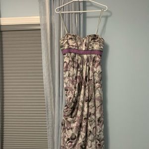 BCBG floor length dress